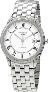 Longines Flagship L49744216 Brushed/polished steel White