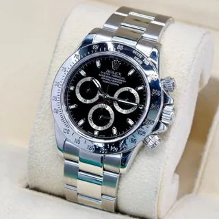 Rolex Daytona 116520 ( (1988-2015)) 40mm Stainless steel Black