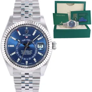 Rolex Sky-Dweller 336934 42mm Stainless steel Blue