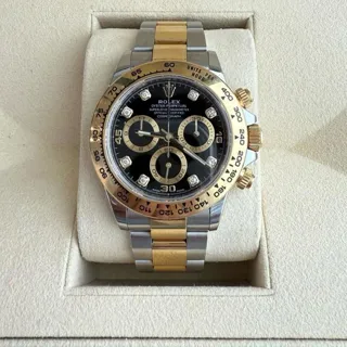 Rolex Daytona 116503 40mm Yellow gold and Stainless steel Black