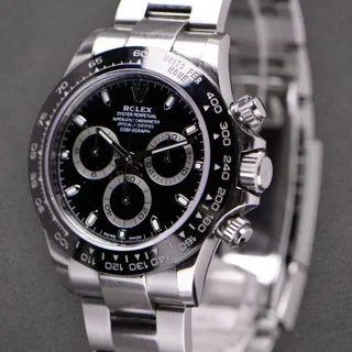 Rolex Daytona 40mm Stainless steel Black