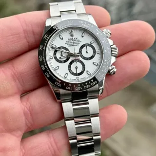 Rolex Daytona 116500 40mm Stainless steel White