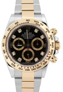 Rolex Daytona 116503 40mm Yellow gold and Stainless steel Black