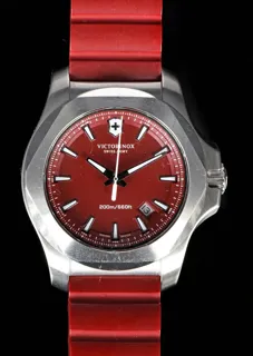 Victorinox 46mm Stainless steel Red