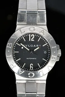 Bulgari LCV 385 40mm Stainless steel Black