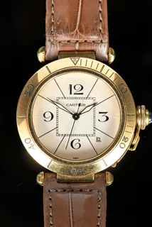 Cartier Pasha 85/0175 40mm 18k yellow gold Golden