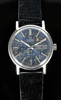 Omega Genève 166.0117 36mm Stainless steel Blue