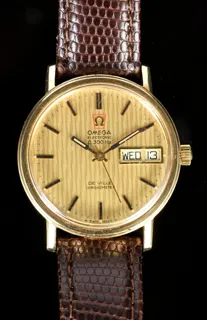 Omega De Ville 198.0033 Gold-plated Golden