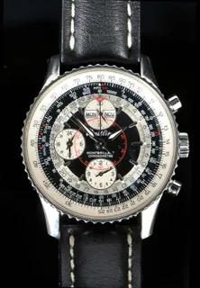 Breitling Montbrillant Datora A21330 44mm Stainless steel Black and Red