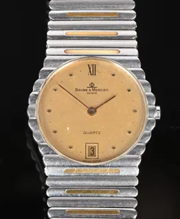 Baume & Mercier 30mm Stainless steel Golden