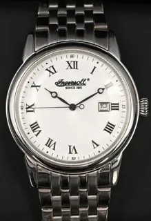 Ingersoll 40mm Stainless steel White