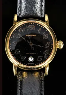 Montblanc Meisterstuck 7042 36mm Gold-plated Black