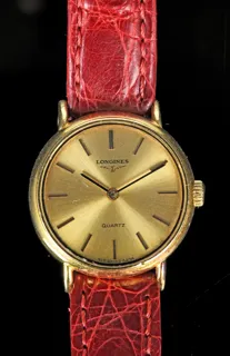 Longines 26mm 18k yellow gold Golden