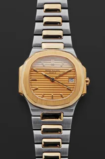 Patek Philippe Nautilus 3900 Stainless steel and 18k yellow gold Champagne