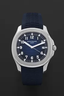 Patek Philippe Aquanaut 5168G 41mm 18k white gold Blue