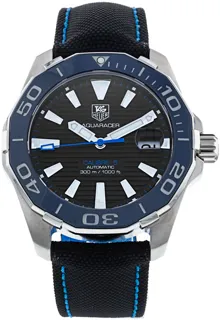 TAG Heuer Aquaracer WAY211B.FC6363 41mm Ceramic and Stainless steel Black