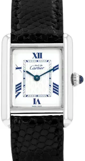 Cartier Tank Must 2416 Silver White