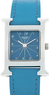 Hermès Heure H HH1.210 Stainless steel Blue