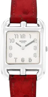 Hermès Cape Cod 23mm Silver Cream