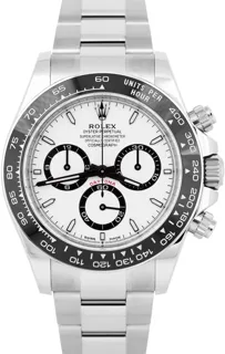 Rolex Daytona Cosmograph 126500LN 40mm Stainless steel Black and White