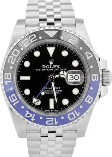 Rolex GMT-Master II "Batman" 126710BLNR Stainless steel Black