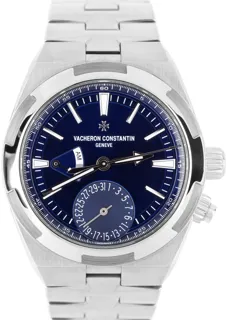 Vacheron Constantin Overseas Dual Time 7900V/110A-B334 41mm Stainless steel Blue