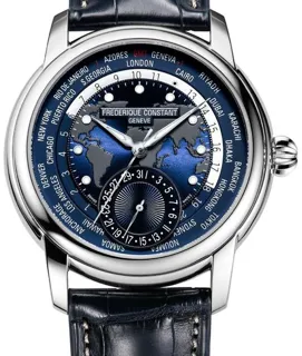 Frédérique Constant FC-718NWM4H6 42mm Stainless steel Blue