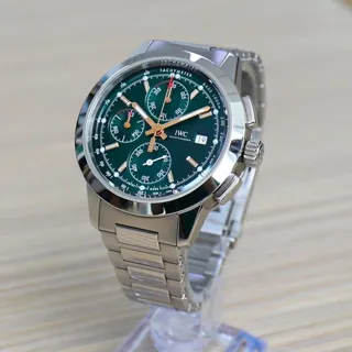 IWC Ingenieur Chronograph IW3808-04 42mm Stainless steel Green