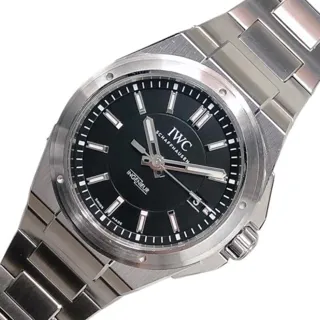 IWC Ingenieur IW323902 39mm Stainless steel Black