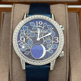 Jaeger-LeCoultre Rendez-Vous Q35334E1 39mm White gold Blue