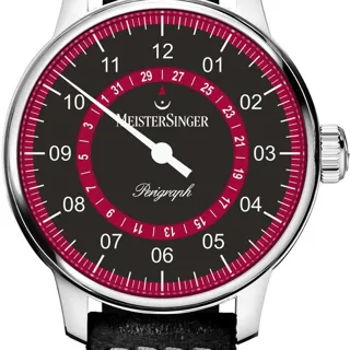 MeisterSinger Perigraph AM1002R 43mm Stainless steel