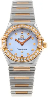 Omega Constellation 1368.74.00 Stainless steel and Red gold Blue