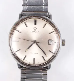 Omega De Ville 166.033 Stainless steel Silver