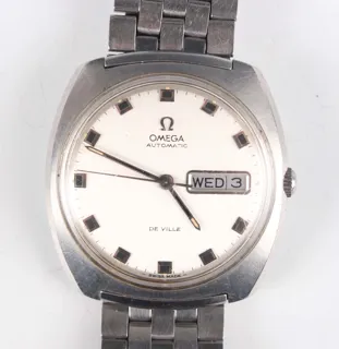 Omega De Ville 166.053 Stainless steel Silver