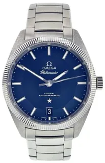 Omega Globemaster 130.30.39.21.03.001 39mm Stainless steel Blue