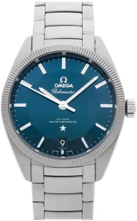 Omega Globemaster 130.30.39.21.03.001 39mm Stainless steel Blue