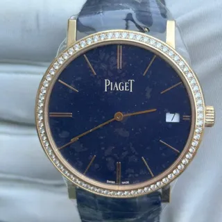 Piaget Altiplano G0A44052 40mm Rose gold Blue