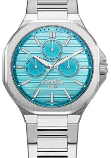 Roamer 995989 42mm Stainless steel Blue