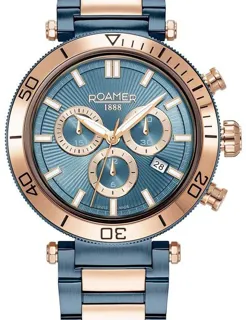 Roamer 994837 43mm Stainless steel Blue