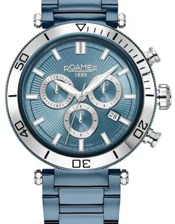 Roamer 994837 43mm Stainless steel Blue