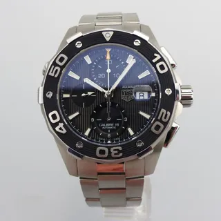 TAG Heuer Aquaracer 500M CAJ2110.BA0872 44mm Stainless steel Black