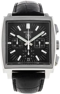 TAG Heuer Monaco CW2111.FC6177 Stainless steel Black