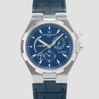 Vacheron Constantin Overseas Dual Time 47450/000A-9039 42mm Stainless steel Blue