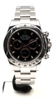 Rolex Cosmograph Daytona 116520 40mm Stainless steel Nero Chromalight