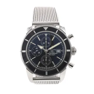 Breitling Superocean Heritage A13320 Stainless steel Black