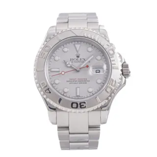 Rolex Yacht-Master 16622 40mm Platinum and Stainless steel Silver