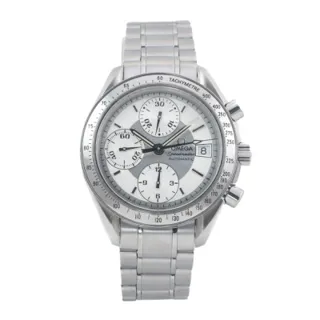 Omega Speedmaster Date 3513.30 39mm Stainless steel Silver