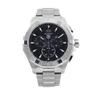 TAG Heuer Aquaracer CAY1110-0 43mm Stainless steel Black