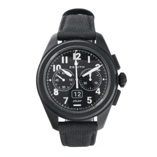 Zenith Pilot 49.4000.3652/21.I001 42.5mm Ceramic Black