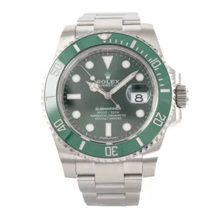 Rolex Submariner 116610LV 40mm Stainless steel Green